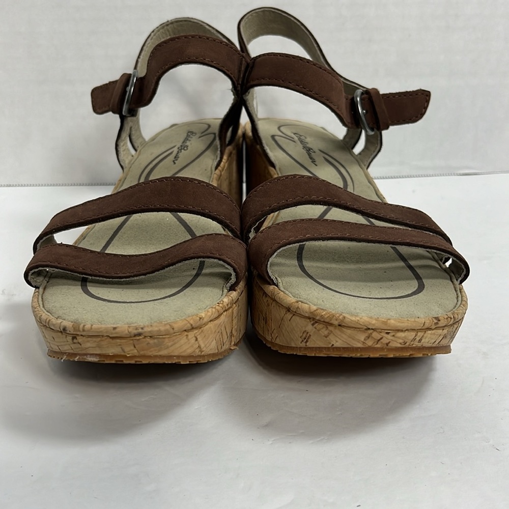 Eddie Bauer Kara ll Wedge Sandal brown size‎ 8.5 - Picture 6 of 15